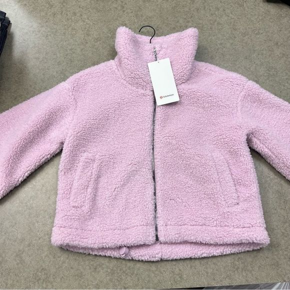 NWOT Lululemon Cinchable Fleece Zip Up - Picture 8 of 9